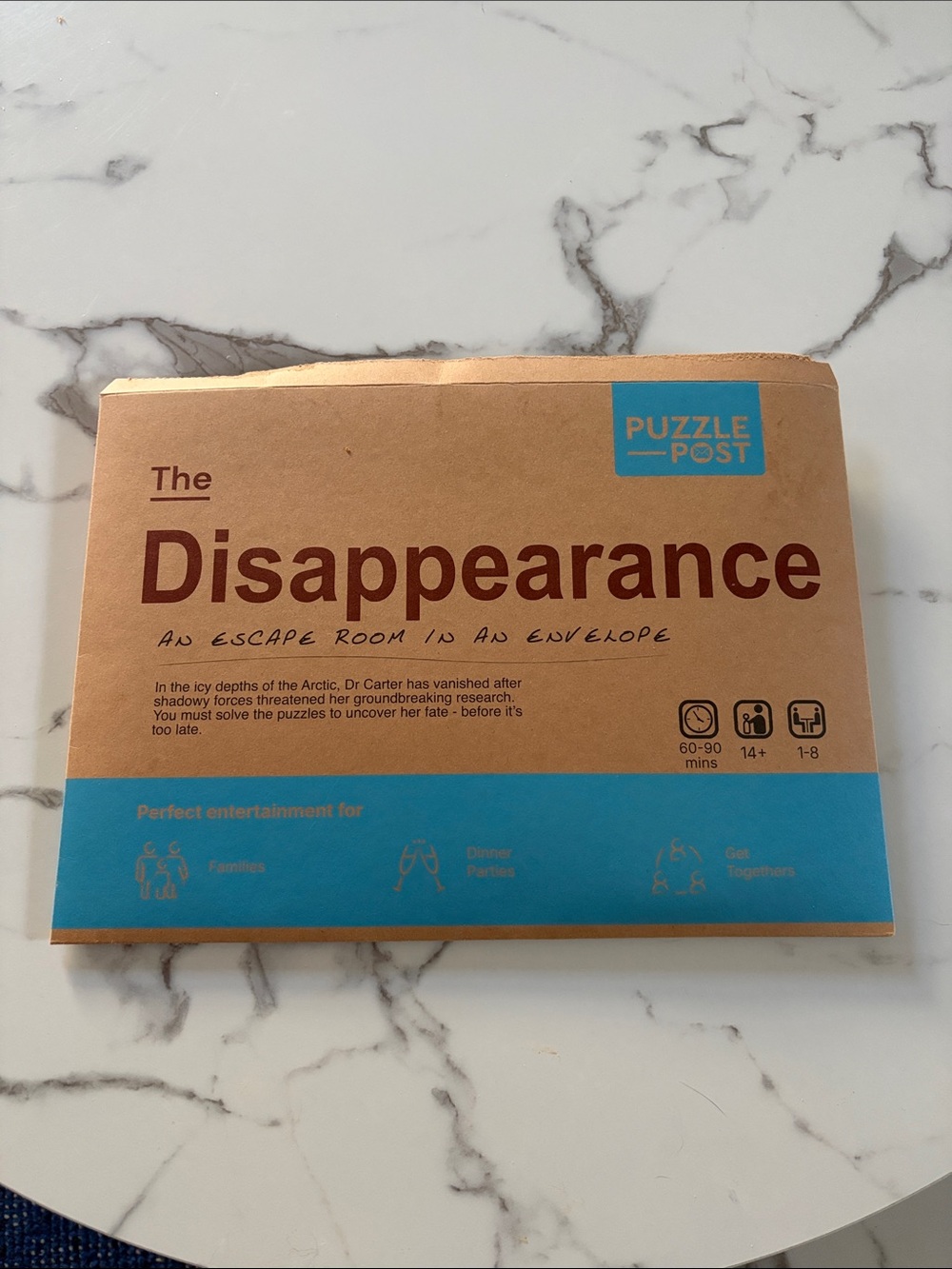 'The Disappearance' escape game